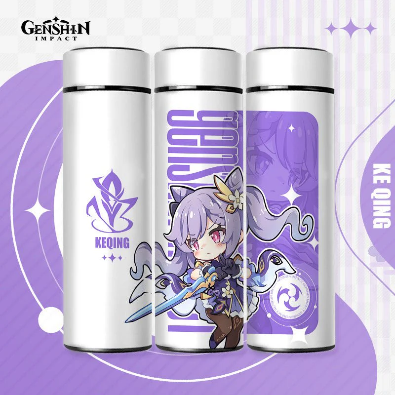 Genshin Digital Display Thermos Cup - Image 3
