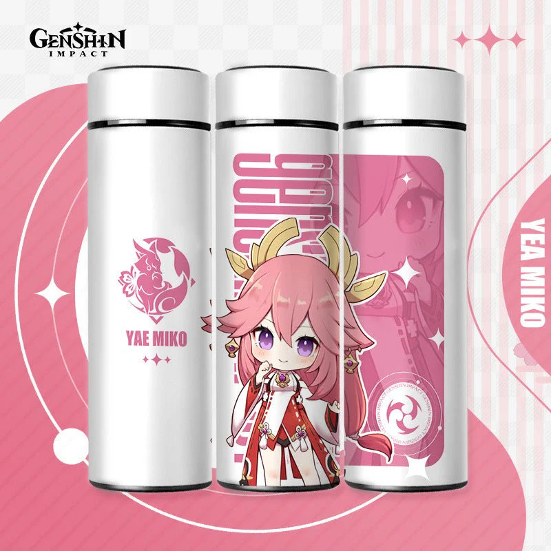 Genshin Digital Display Thermos Cup - Image 9