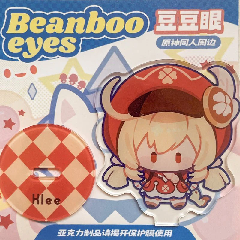 Genshin Impact Beanboo Eyes Series Character Stand Figure - Image 11