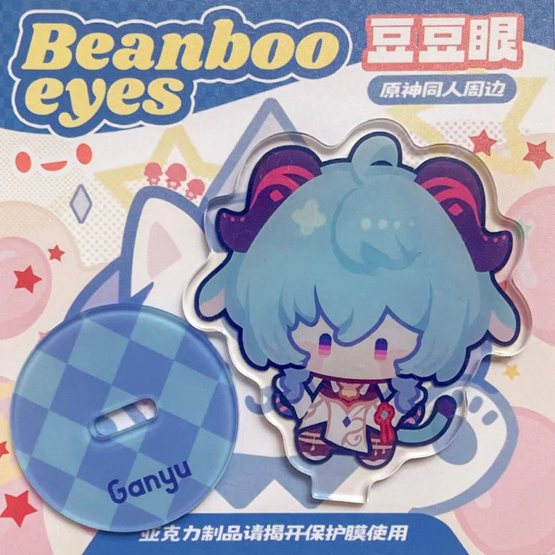 Genshin Impact Beanboo Eyes Series Character Stand Figure - Image 21