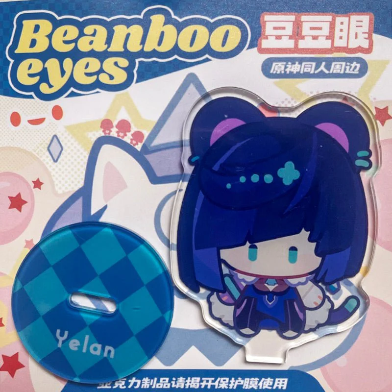 Genshin Impact Beanboo Eyes Series Character Stand Figure - Image 22