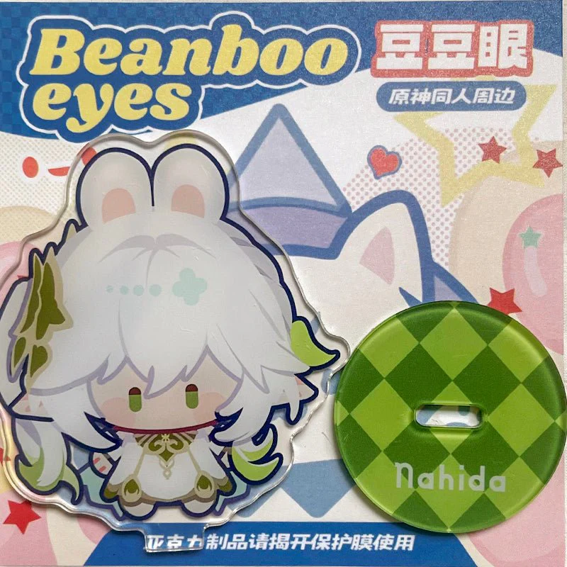 Genshin Impact Beanboo Eyes Series Character Stand Figure - Image 23