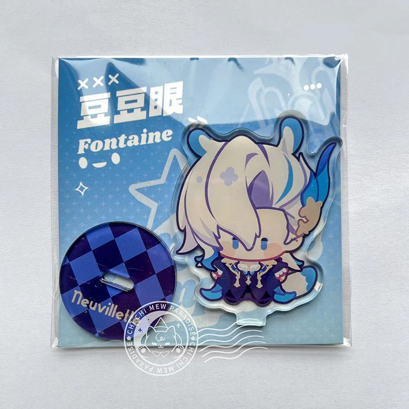 Genshin Impact Beanboo Eyes Series Character Stand Figure - Image 26