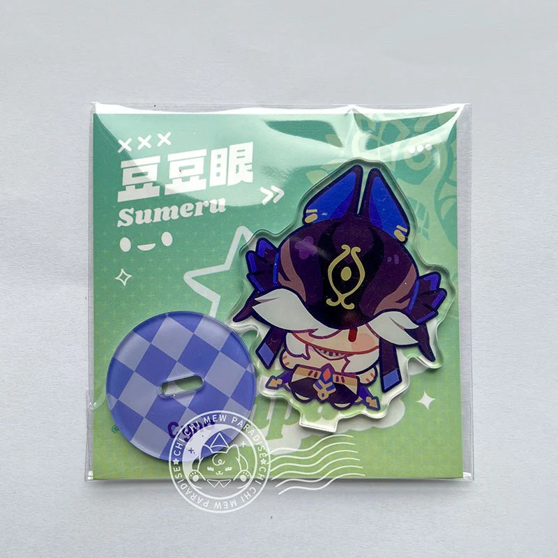 Genshin Impact Beanboo Eyes Series Character Stand Figure - Image 27