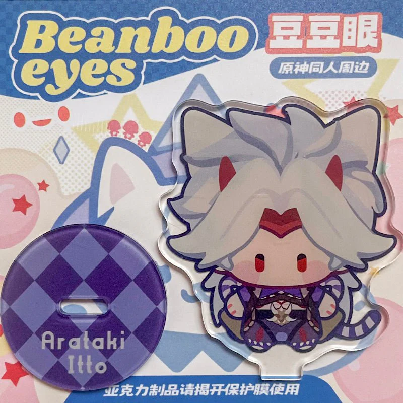 Genshin Impact Beanboo Eyes Series Character Stand Figure - Image 28