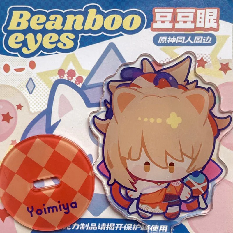 Genshin Impact Beanboo Eyes Series Character Stand Figure - Image 29