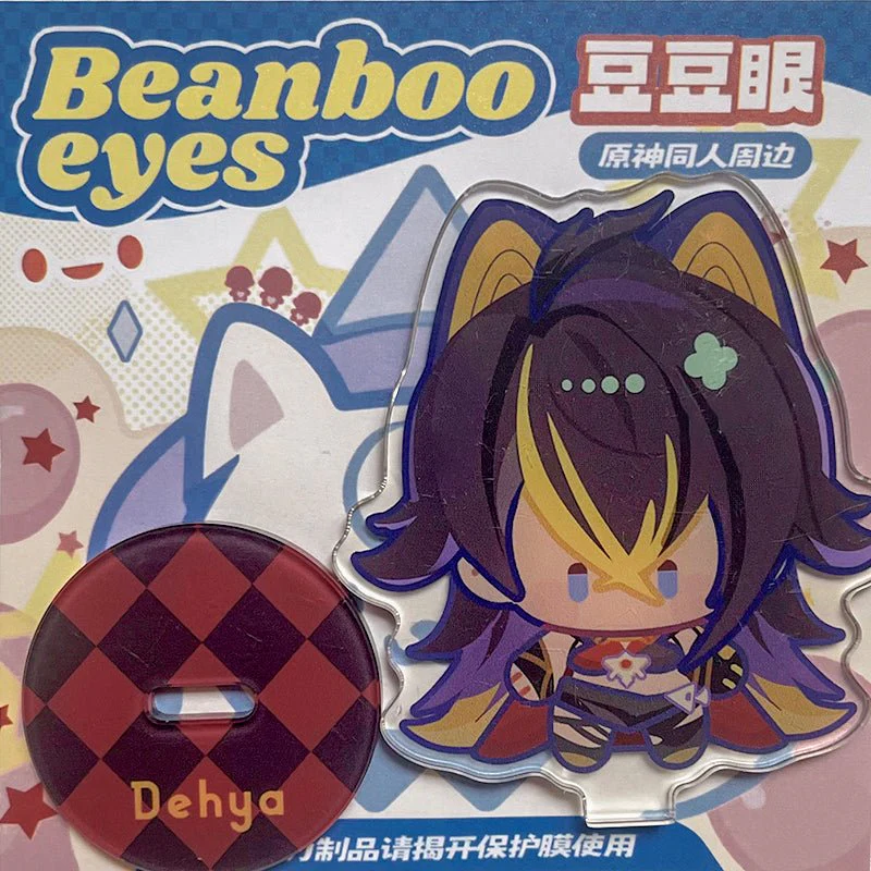 Genshin Impact Beanboo Eyes Series Character Stand Figure - Image 30