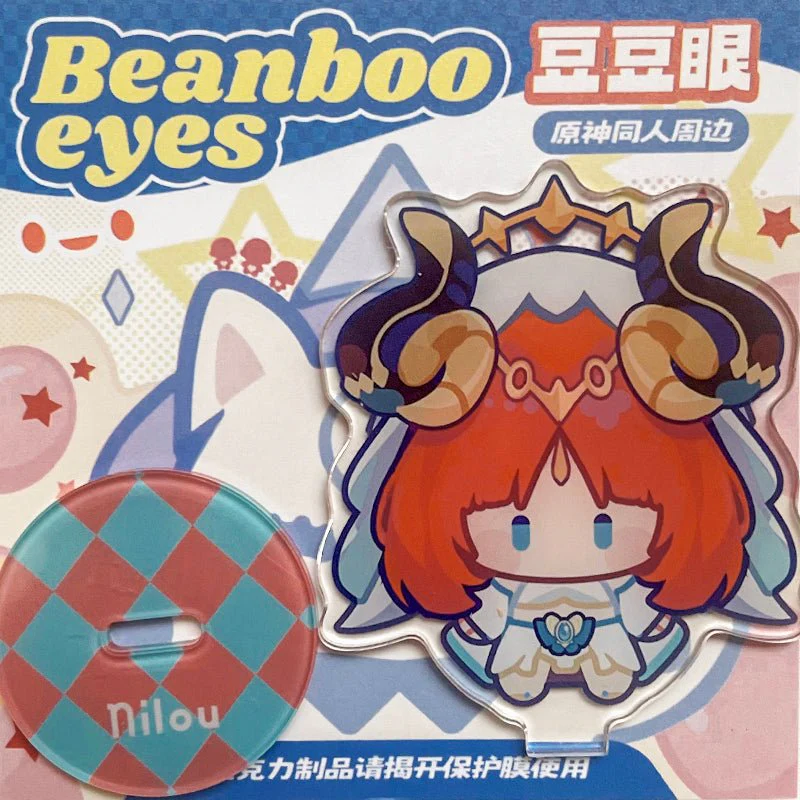 Genshin Impact Beanboo Eyes Series Character Stand Figure - Image 33