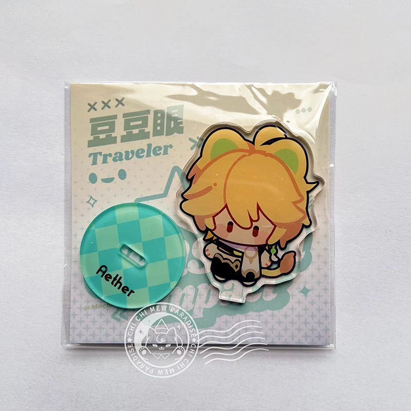Genshin Impact Beanboo Eyes Series Character Stand Figure - Image 5