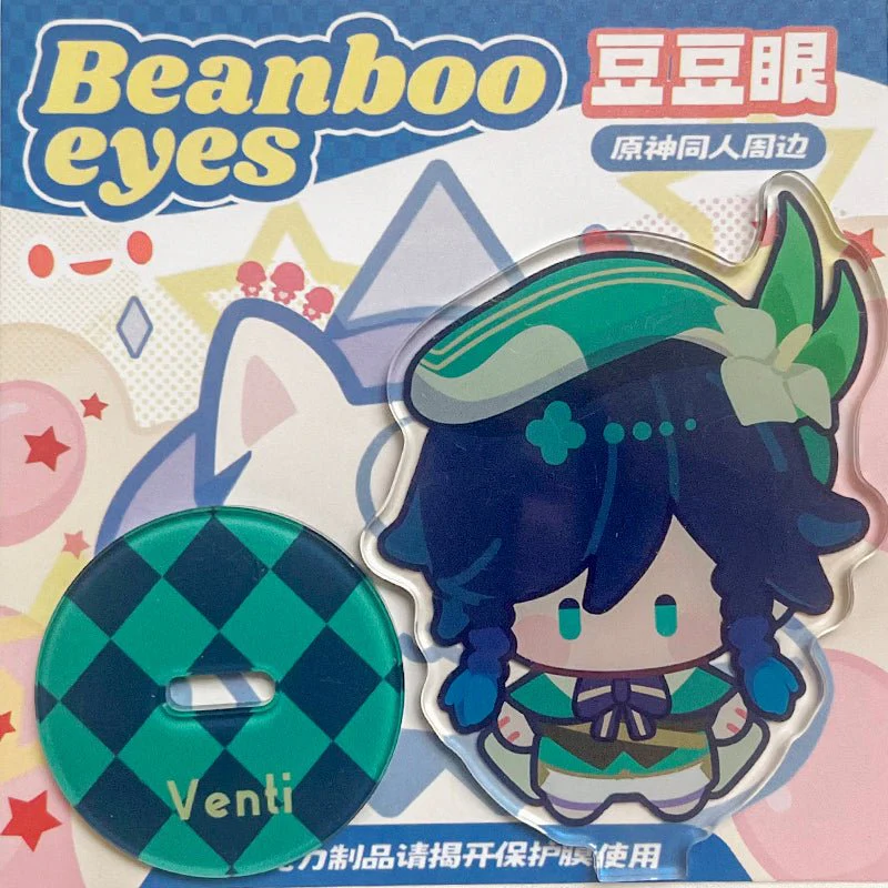 Genshin Impact Beanboo Eyes Series Character Stand Figure - Image 6