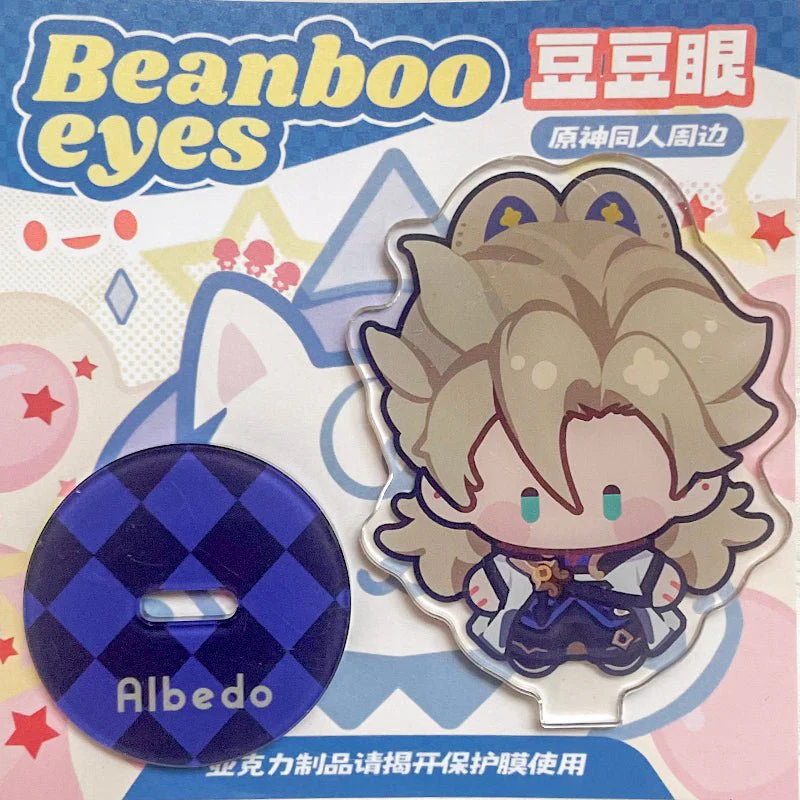 Genshin Impact Beanboo Eyes Series Character Stand Figure - Image 8