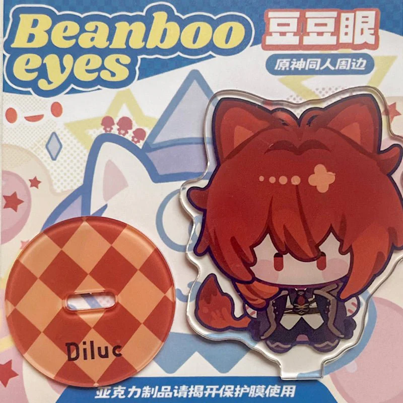 Genshin Impact Beanboo Eyes Series Character Stand Figure - Image 9