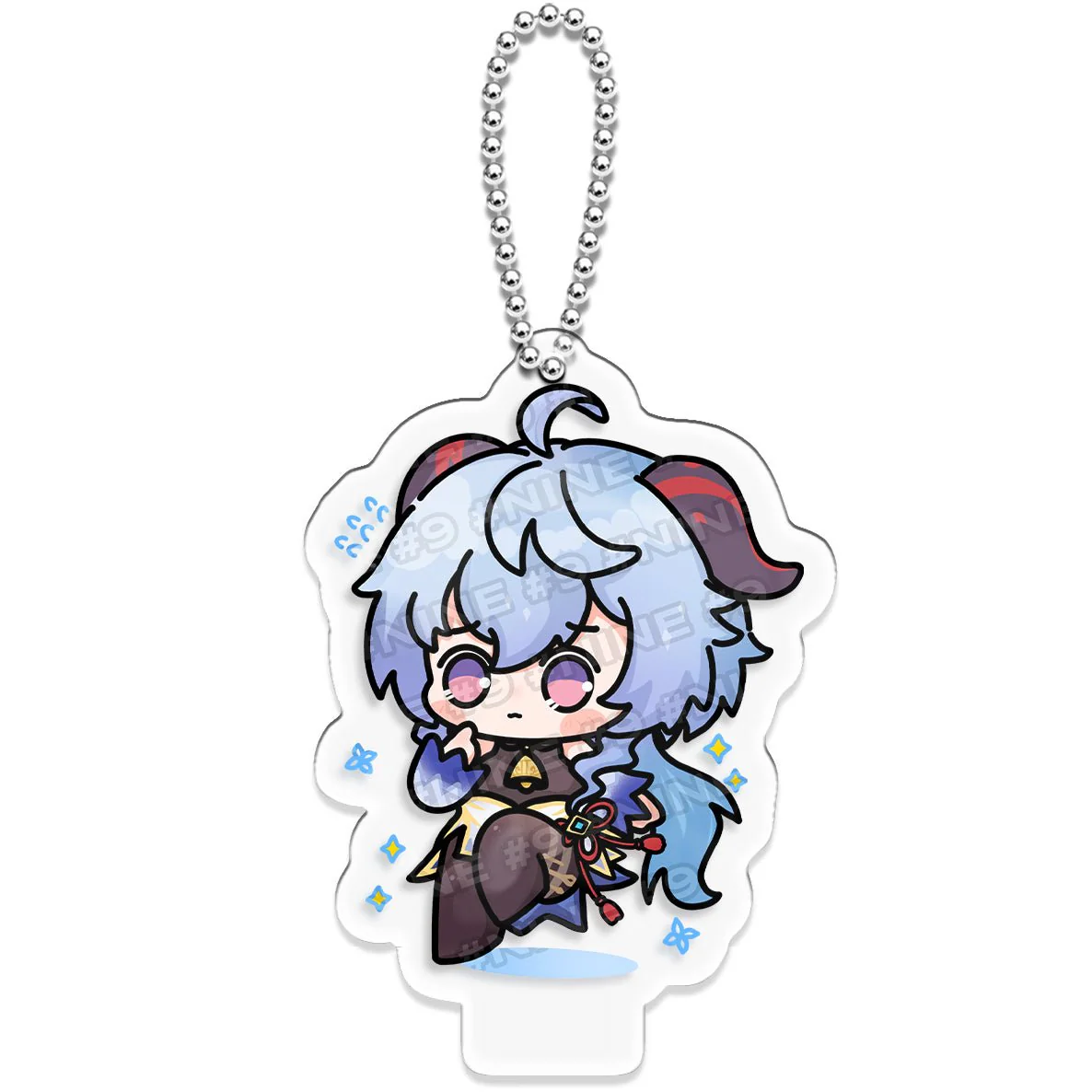 Genshin Impact Character Chibi 2 in 1 Stand Figure Keychain - Image 14