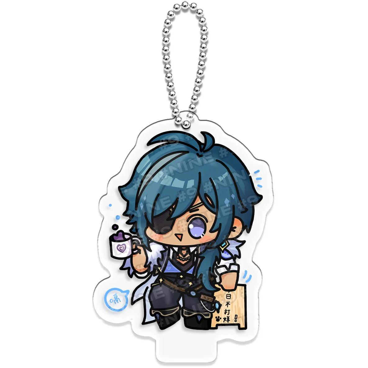 Genshin Impact Character Chibi 2 in 1 Stand Figure Keychain - Image 15