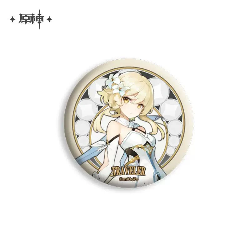 [OFFICIAL] Genshin Impact Badge - Travelers and Paimon - Image 4