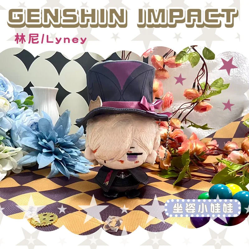 Genshin Impact Plush Chibi Character Cute Plush Keychain Doll Vol.1 - Image 3