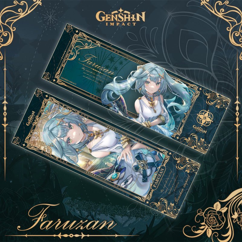 Genshin Laser Double-sided Foil Bookmark - Formal Dress - Image 12