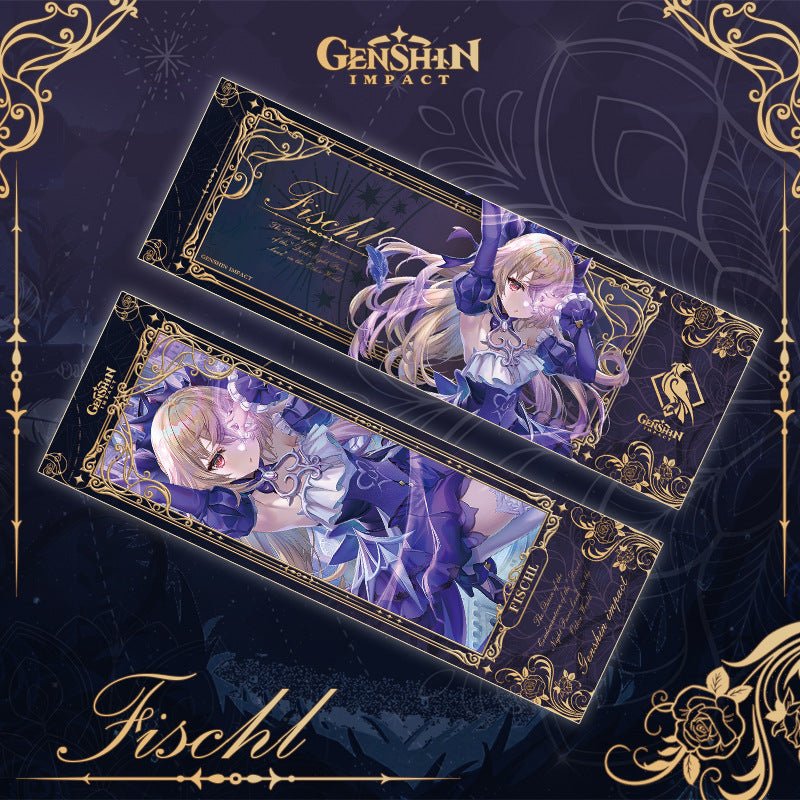 Genshin Laser Double-sided Foil Bookmark - Formal Dress - Image 13