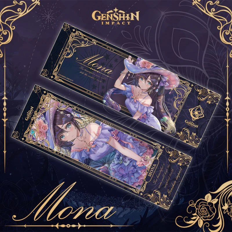 Genshin Laser Double-sided Foil Bookmark - Formal Dress - Image 15