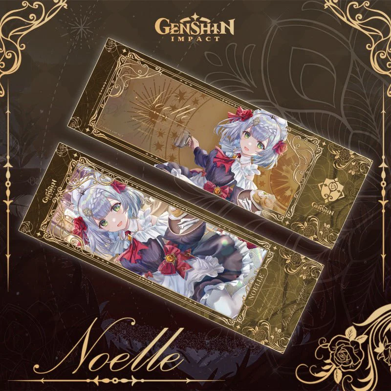 Genshin Laser Double-sided Foil Bookmark - Formal Dress - Image 16
