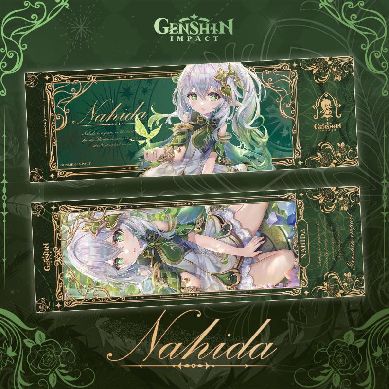 Genshin Laser Double-sided Foil Bookmark - Formal Dress - Image 6