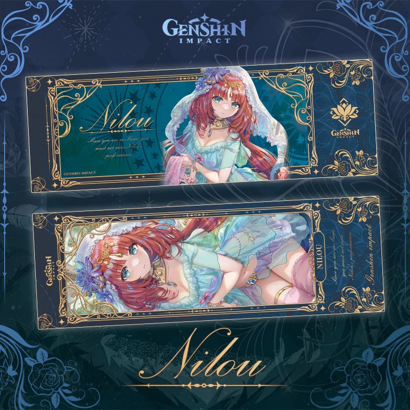 Genshin Laser Double-sided Foil Bookmark - Formal Dress - Image 7