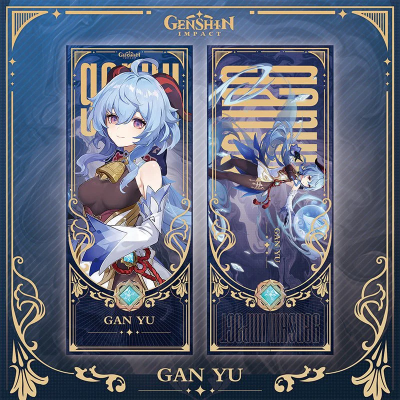 Genshin Laser Double-sided Foil Bookmark - Image 12