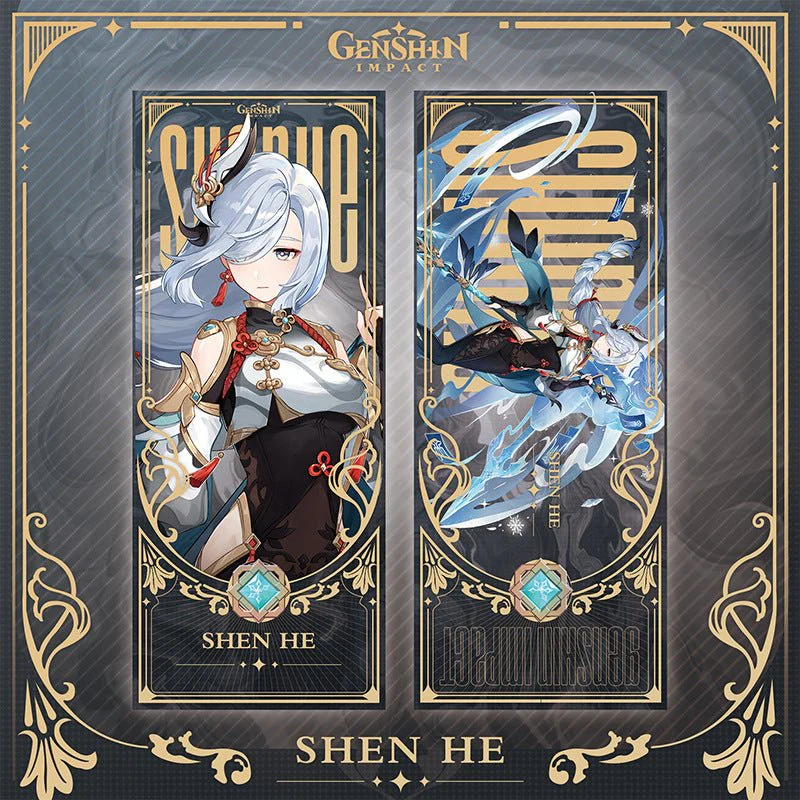 Genshin Laser Double-sided Foil Bookmark - Image 13