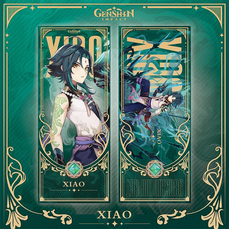 Genshin Laser Double-sided Foil Bookmark - Image 14