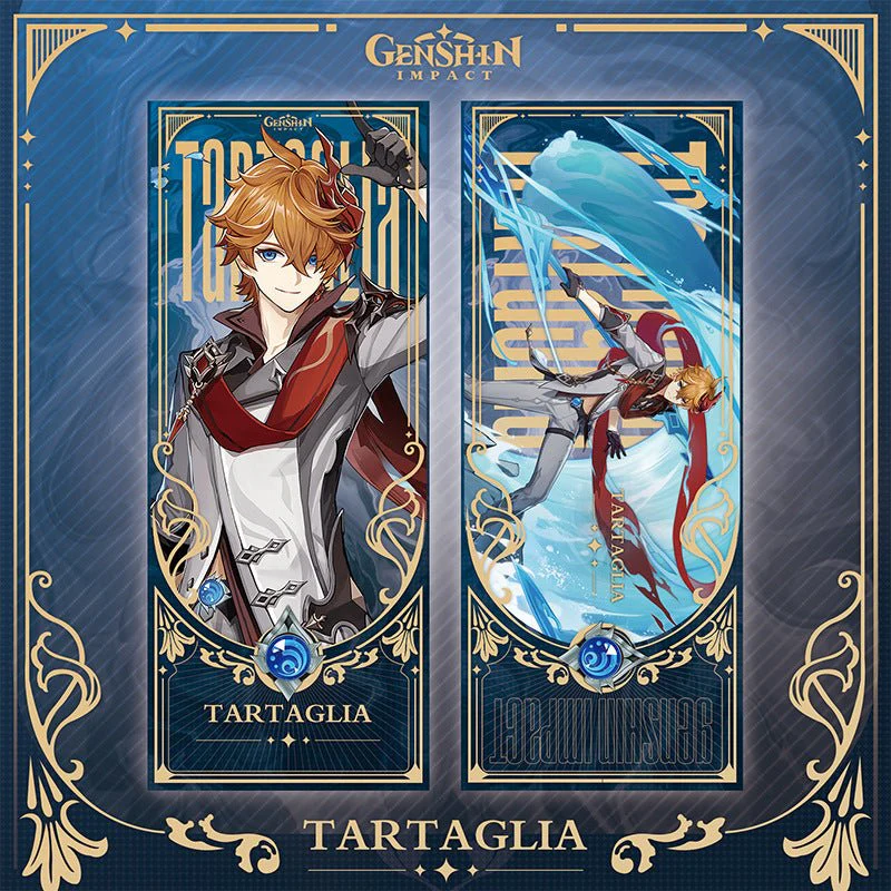 Genshin Laser Double-sided Foil Bookmark - Image 19