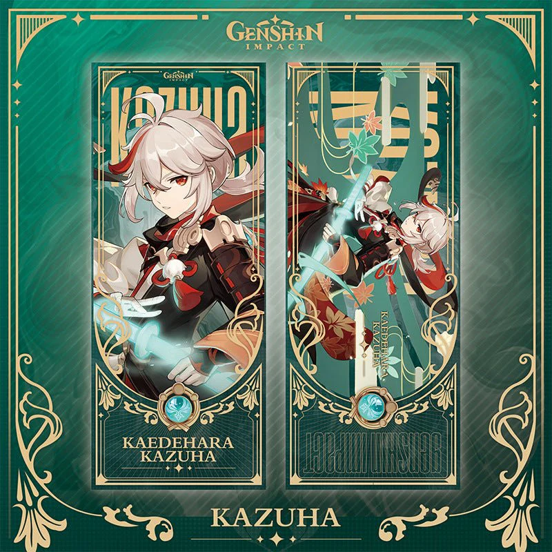 Genshin Laser Double-sided Foil Bookmark - Image 26