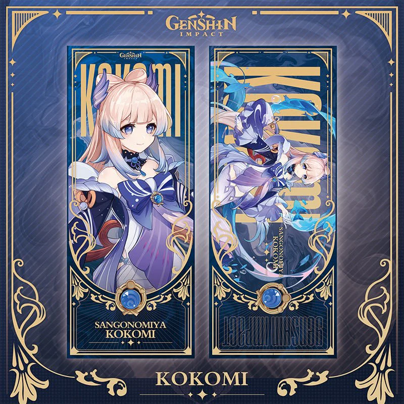Genshin Laser Double-sided Foil Bookmark - Image 28
