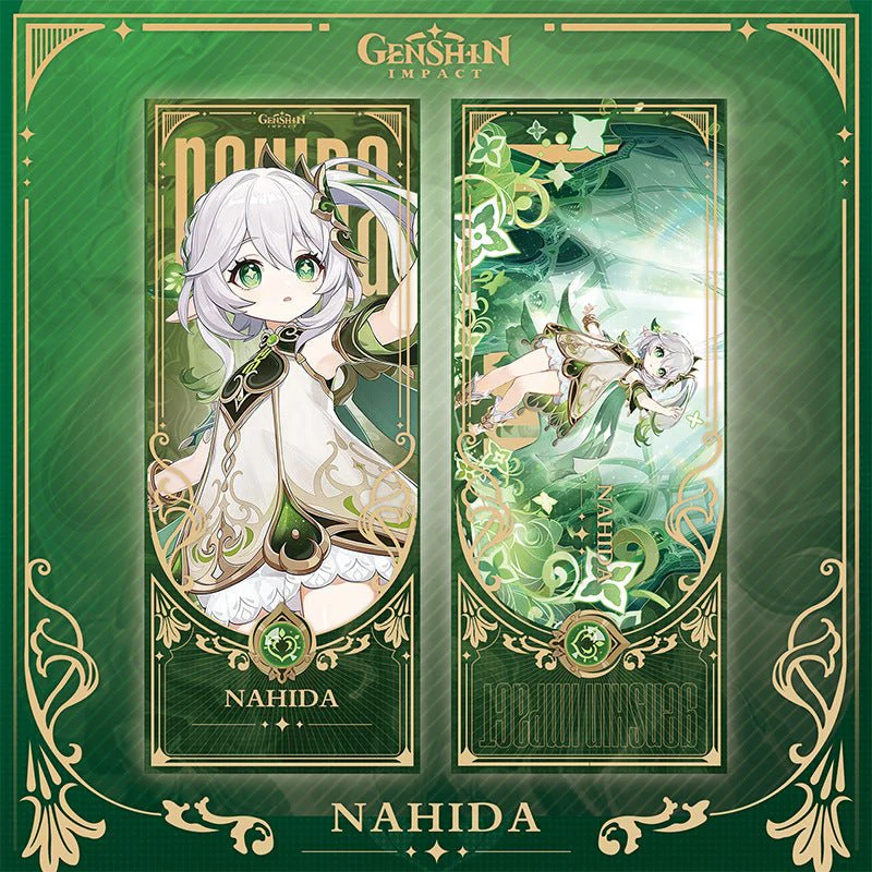 Genshin Laser Double-sided Foil Bookmark - Image 29