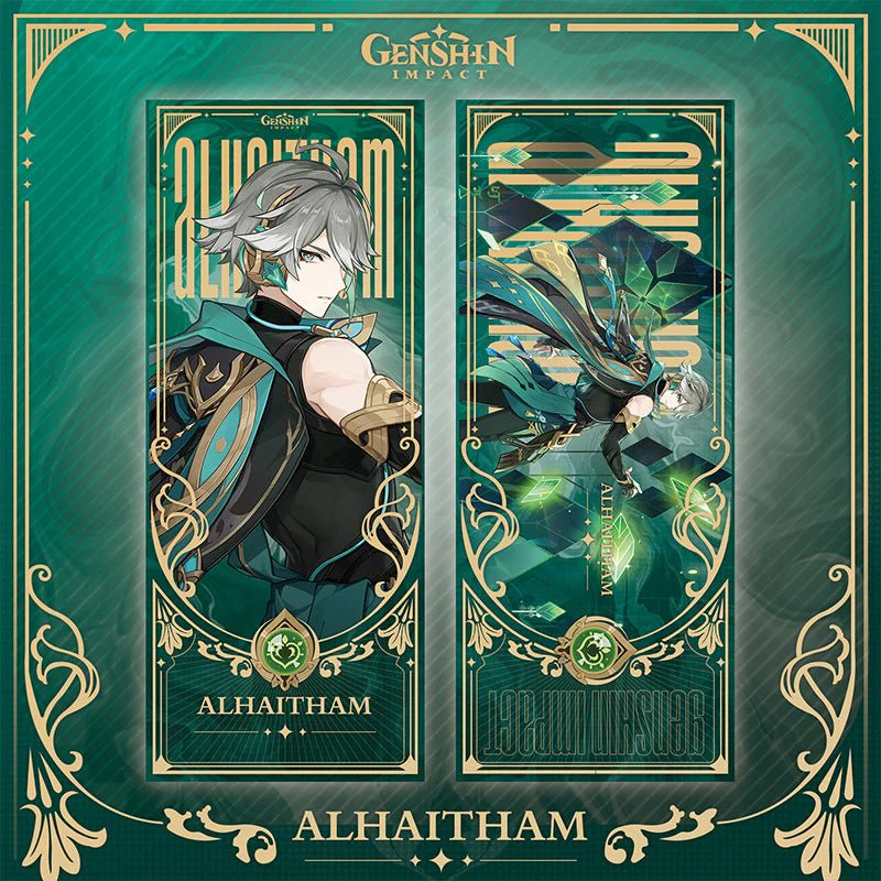 Genshin Laser Double-sided Foil Bookmark - Image 30