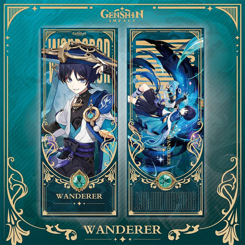 Genshin Laser Double-sided Foil Bookmark - Image 32