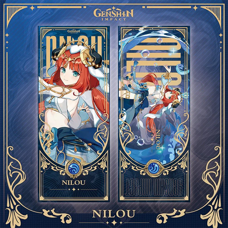Genshin Laser Double-sided Foil Bookmark - Image 33