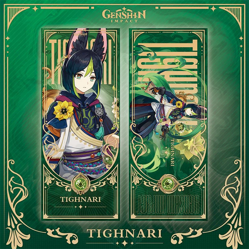 Genshin Laser Double-sided Foil Bookmark - Image 35