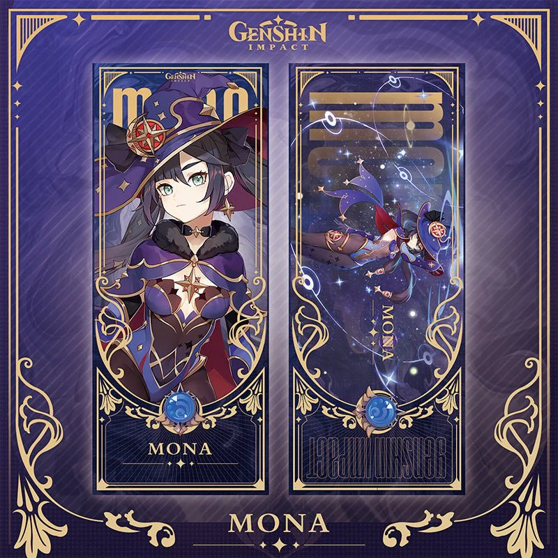 Genshin Laser Double-sided Foil Bookmark - Image 6