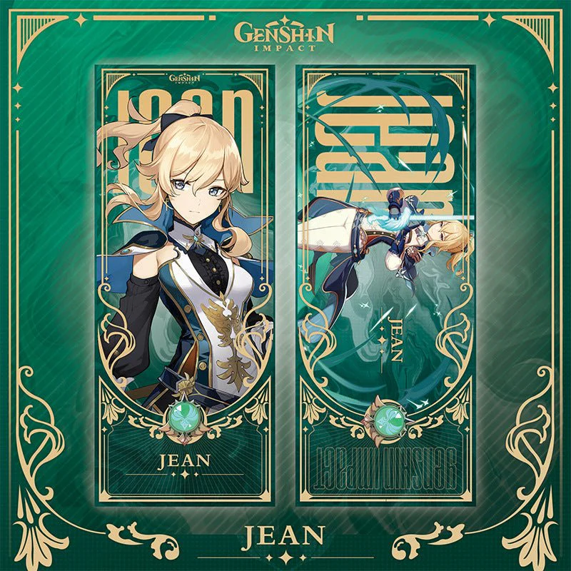 Genshin Laser Double-sided Foil Bookmark - Image 7