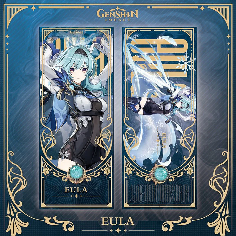 Genshin Laser Double-sided Foil Bookmark - Image 8