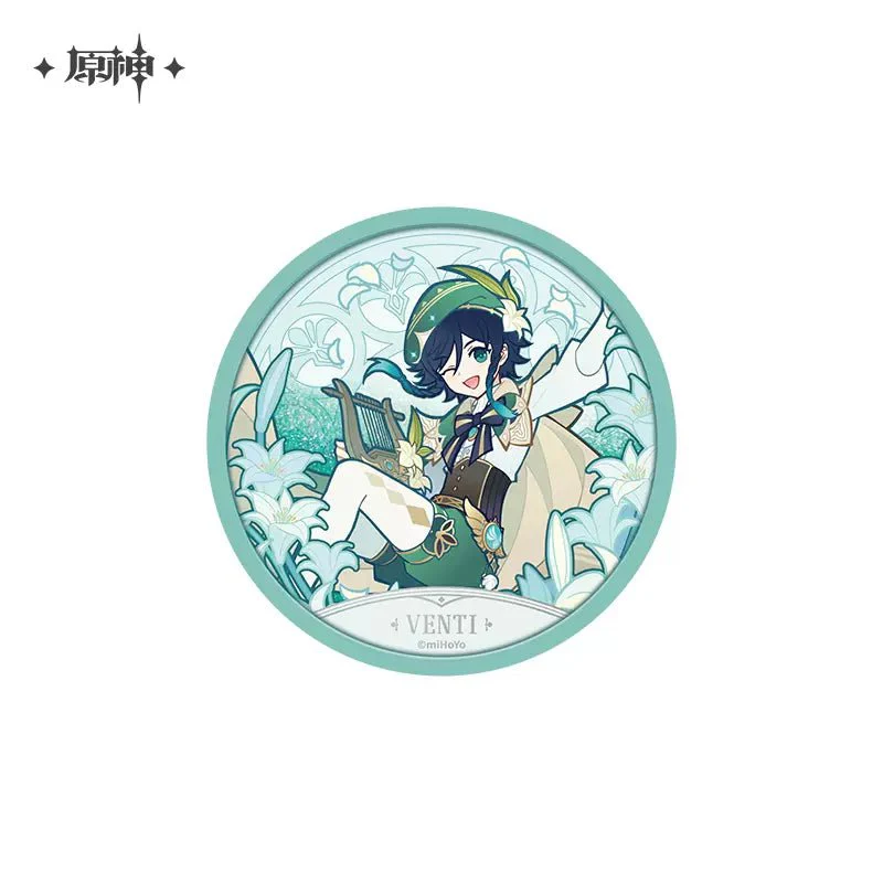 [OFFICIAL] Genshin Official Windblume’s Breath Theme Coaster - Image 5