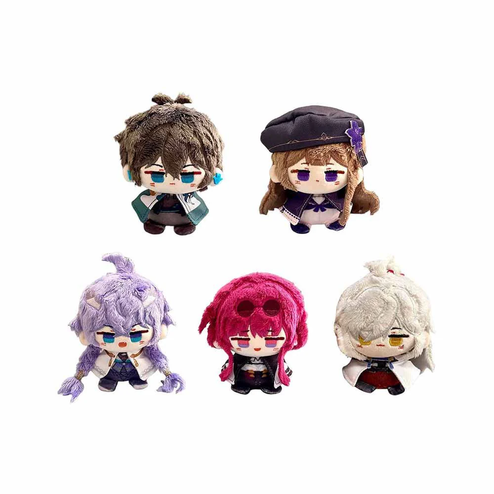 Honkai Star Rail Chibi Character Cute Plush Keychain Doll