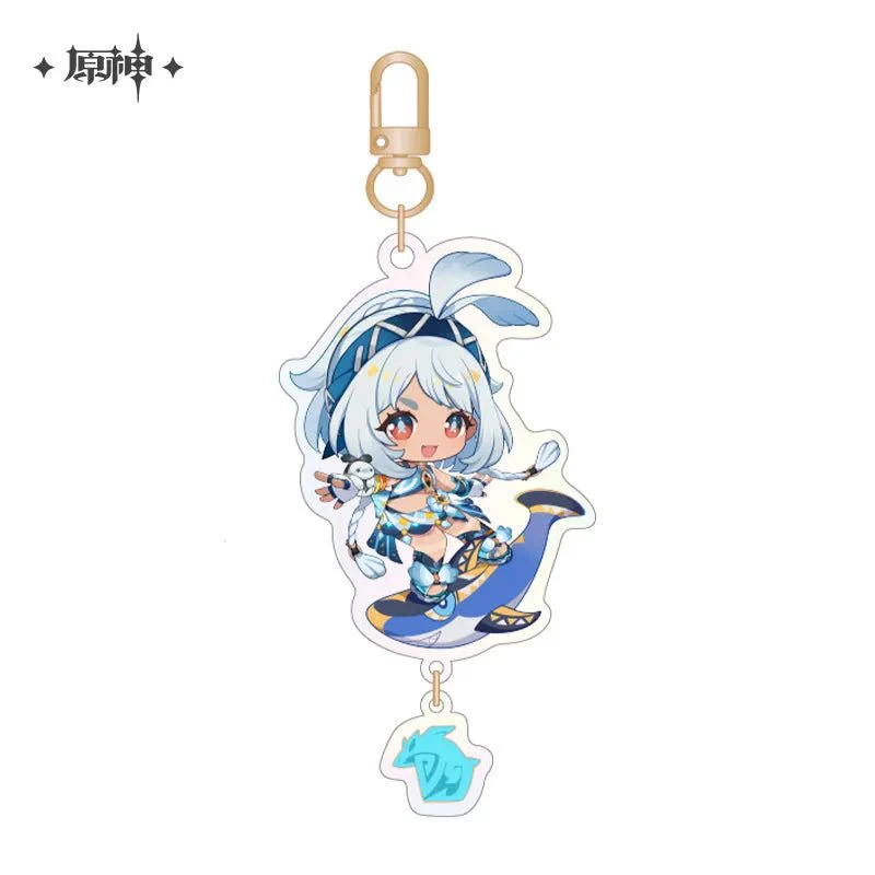 [OFFICIAL] Blaze To Natlan Series Character Cute Badge, Pendant, Note Pad, Acrylic Ornament and Refrigerator Magnet - Image 8