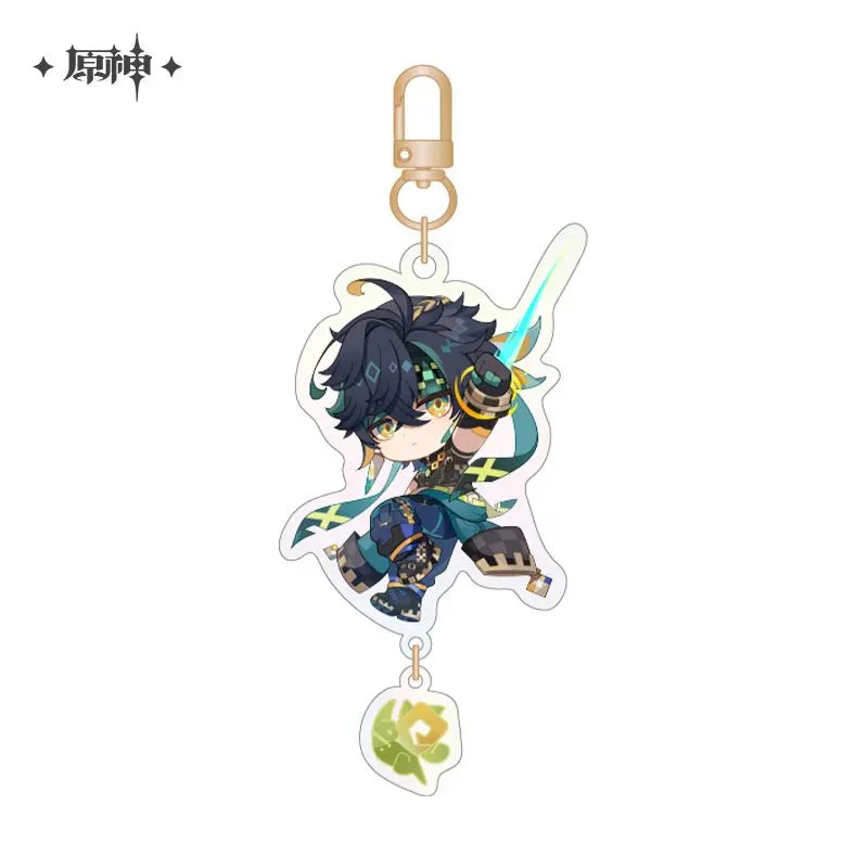 [OFFICIAL] Blaze To Natlan Series Character Cute Badge, Pendant, Note Pad, Acrylic Ornament and Refrigerator Magnet - Image 9