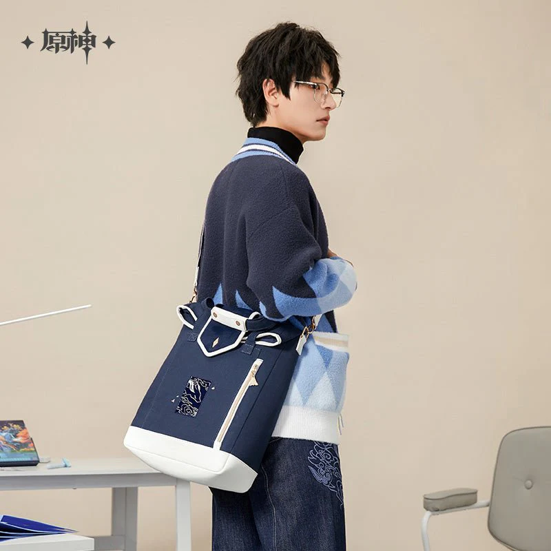 [OFFICIAL] Ganyu Impression Apparel Series - Satchel / Double-Shoulders Crossbody Bag - Image 4