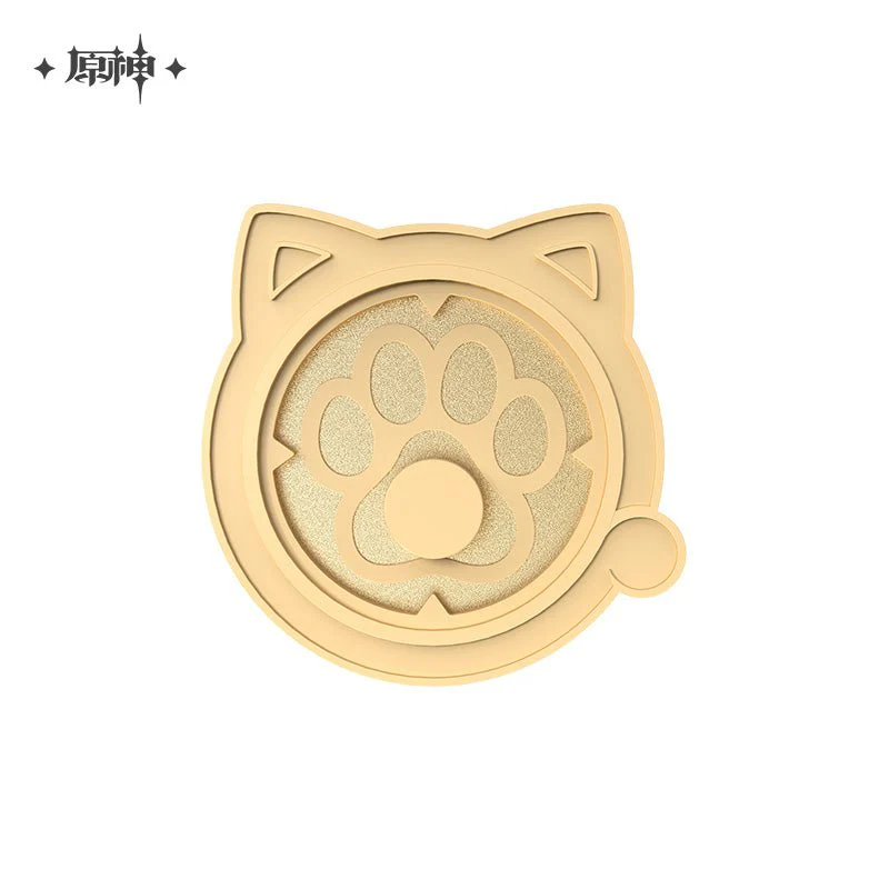 [OFFICIAL] Genius Invokation TCG Series Badge Cat's Paw Holder - Image 2