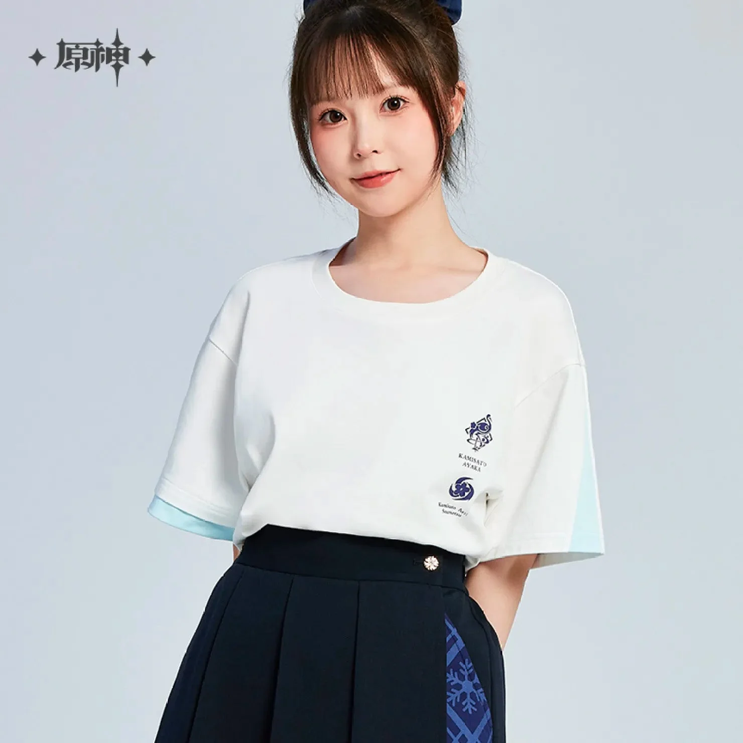 [OFFICIAL] Genshin Ayaka Impression Apparel Series - T Shirt - Image 5