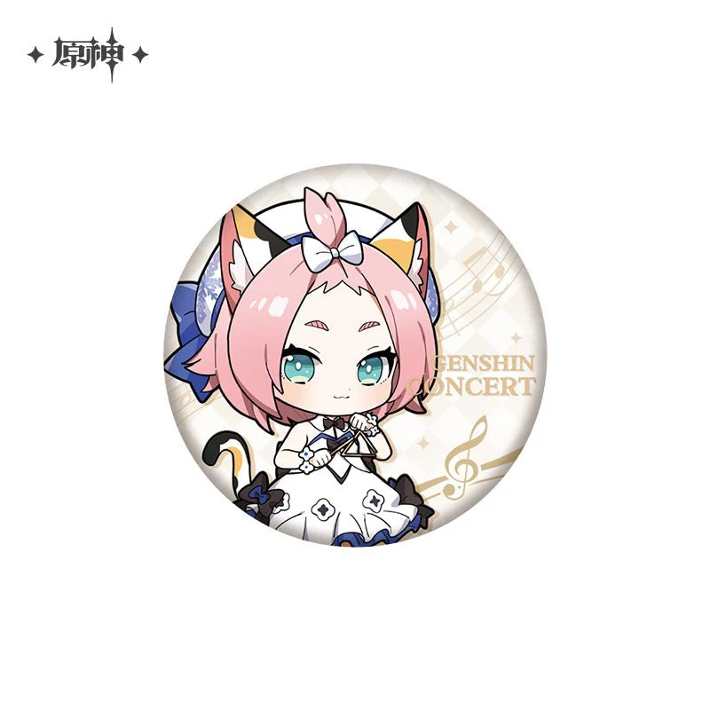 [OFFICIAL] Genshin Concert Series Cute Version Character Badge - Image 3