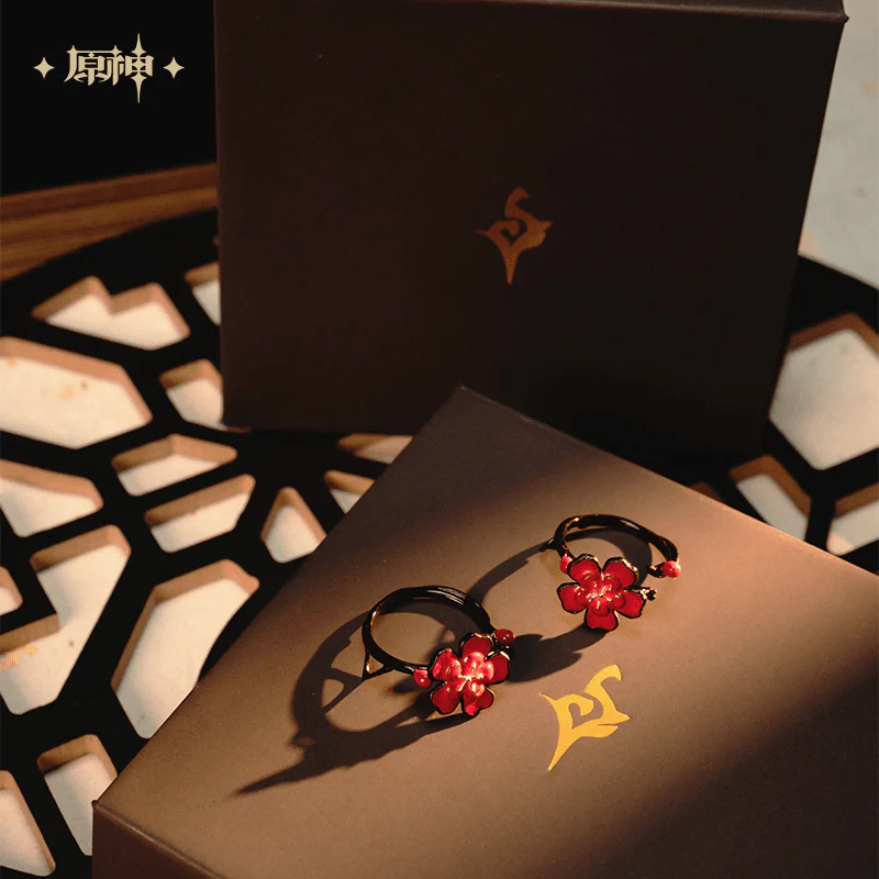 [OFFICIAL] Genshin Hu Tao Impression Apparel Series - Plum Blossom Ring - Image 4