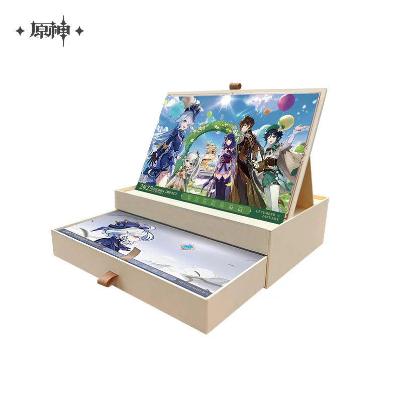 [OFFICIAL] Genshin Impact 2025 Desk Weekly Calendar - Image 2